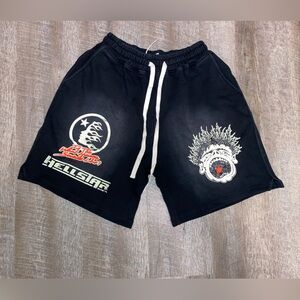 Hellstar studios noise shorts men’s sweat shorts new